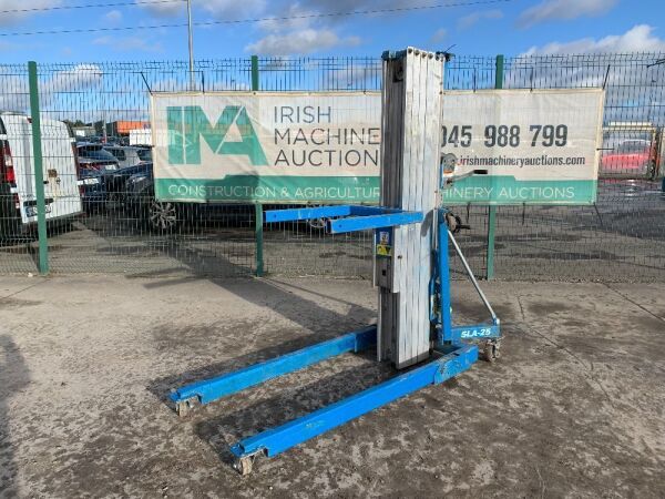 Genie SLA-25 Pedestrian Material Handler c/w Forks