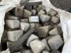 1 x 1T Bag Of Granite Stone, 1/2T Bag Of Granite Cobble, 1/2T Bag Basalt Stone, 1/2T Bag Of Cobble - Blocks, 2 x 1/2T Bags Of Paving Bricks (Red) 1/2T Bag Of Paving Blocks - 4