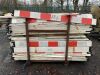 3 x Pallets Of Red & White Fencing Barriers - 2