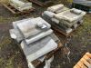 1 x 1/2 Pallet Of Limestone Slabs & 1/2 Pallet Of Granite Slabs