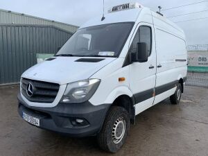 UNRESERVED 2015 Mercedes-Benz Sprinter 313/36 4X4 CDI Fridge Van