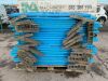 UNRESERVED Blue Plastic Barriers c/w Feet