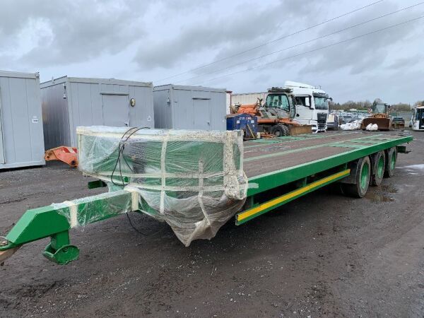 33FT Tri Axle Agri Bale Trailer