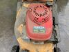 UNRESERVED Yellow 5.5 Petrol Lawnmower - 2