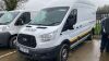 UNRESERVED 2015 Ford Transit MWB High Roof Van