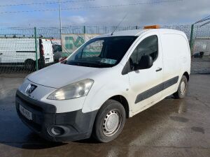 UNRESERVED 2011 Peugeot Partner B9 1.6 HDI Van