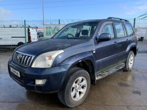 UNRESERVED 2003 Toyota Landcruiser LC3 D-GD Jeep