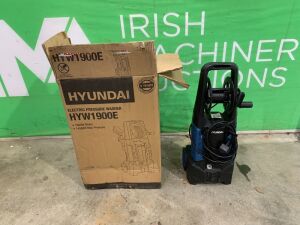 UNRESERVED Hyundai HYW1900E Electric Power Washer