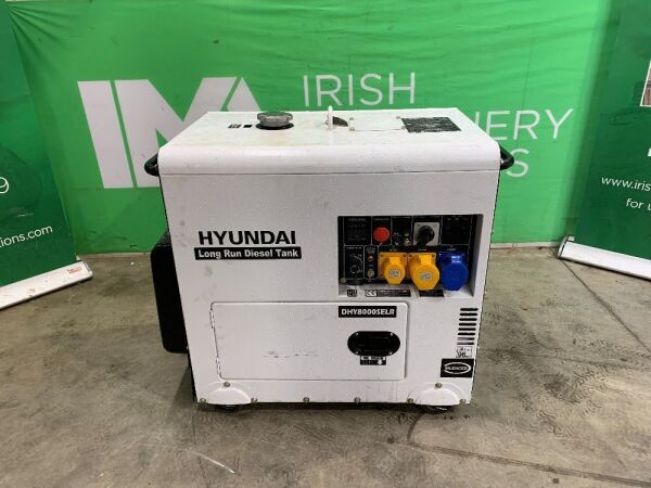 UNRESERVED 2023 Hyundai DHY800 Portable Diesel Generator