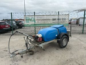 Taskman Fast Tow Petrol Power Washer c/w Hose & Lance