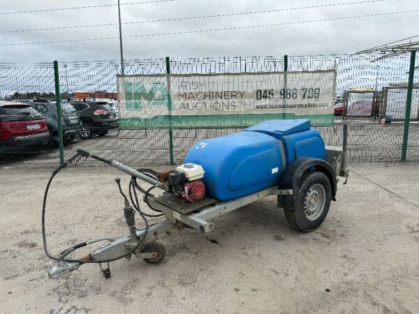 Taskman Fast Tow Petrol Power Washer c/w Hose & Lance