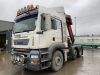 UNRESERVED 2003 MAN ECT 13.460 Tractor Unit c/w Palfinger PK17500C Mounted Extendable Crane