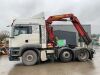 UNRESERVED 2003 MAN ECT 13.460 Tractor Unit c/w Palfinger PK17500C Mounted Extendable Crane - 2