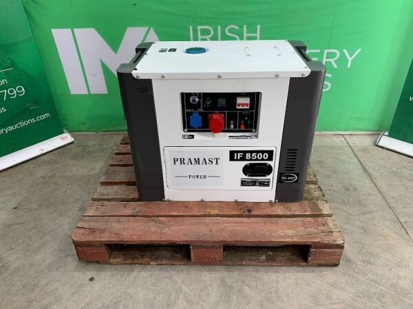 UNUSED Pramast 10KVA Generator