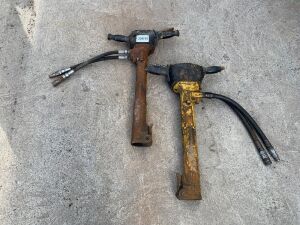 2 x JCB Hydraulic Jack Hammers