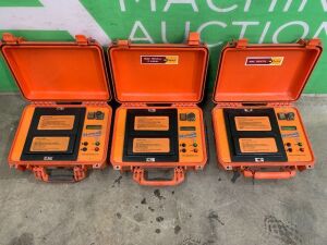 3 x Cases Of Testing Equipment