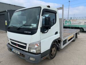 2009 Mitsubishi Canter 3C13 3.5T Flat Bed