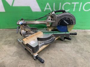 UNRESERVED Hitachi Sliding Chopsaw