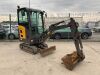 2018 Volvo EC18D Mini Excavator c/w 3 x Buckets - 6