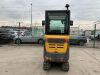 2018 Volvo EC18D Mini Excavator c/w 3 x Buckets - 8