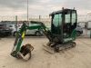 2017 Yanmar SV16 Mini Excavator c/w 2 x Buckets