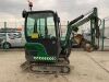 2017 Yanmar SV16 Mini Excavator c/w 2 x Buckets - 4