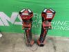 UNRESERVED 2 x Milwaukee Cordless LED Tripod Lights - 2