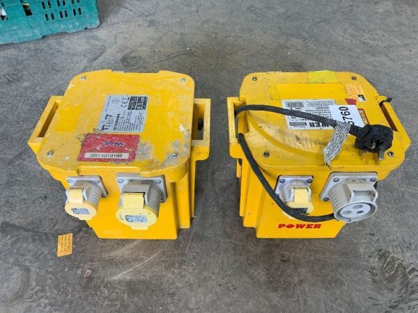 UNRESERVED 2 x 5KVA Transformers