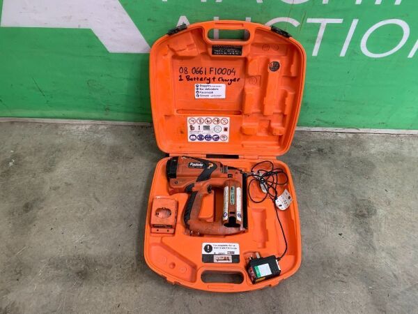 UNRESERVED Paslode Impulse IM65 Cordless Nail Gun & Charger