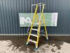 UNRESERVED Clow 2.38M 4 Step Podium Ladder