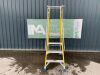 UNRESERVED Clow 2.38M 4 Step Podium Ladder - 2