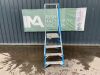 UNRESERVED Lyte 1.84M 4 Step Podium Ladder - 2