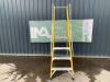 UNRESERVED Clow 2.38M 4 Step Podium Ladder - 2