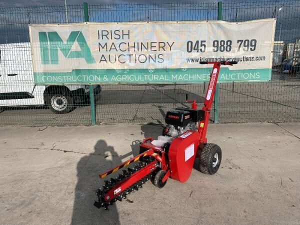 UNUSED 2023 Loncin Pedestrian Petrol Mini Trencher (15HP)