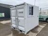 UNRESERVED Office Container c/w Door & Window (Approx 8ft x 7ft)