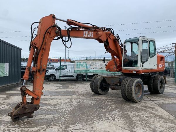 Atlas 1304 Wheeled Excavator c/w QH