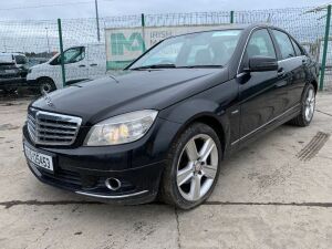 UNRESERVED 2010 Mercedes-Benz C-class C220 CDI Elegance