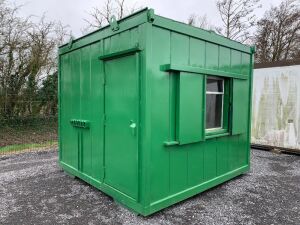 10FT x 10FT Anti Vandal Cabin c/w Toilet