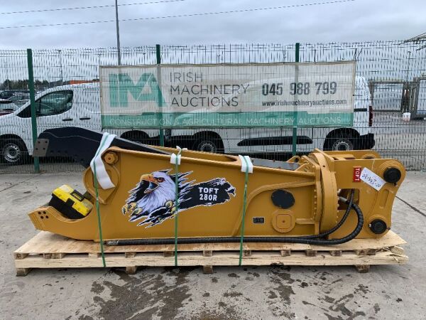 NEW/UNUSED 2024 TOFT 280R Hydraulic Scrap Shears To Suit 20T-30T Excavator