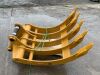 UNRESERVED NEW/UNUSED 2024 TOFT 08R Excavator Rake To Suit 20T-30T Excavator - 4