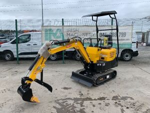 NEW/UNUSED 2024 TOFT 12 1.1T Excavator c/w Thumb Bucket