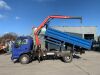 2007 Isuzu NQR 7.5T Tipper c/w Terex F50 Crane  - 2