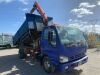 2007 Isuzu NQR 7.5T Tipper c/w Terex F50 Crane  - 7