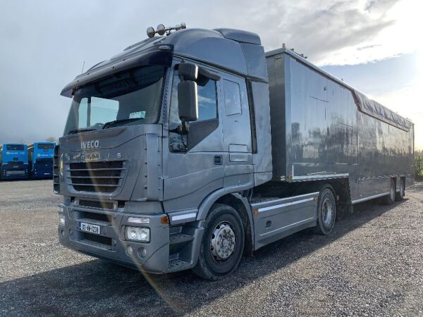 2003 Iveco Stralis 430 Tractor Unit c/w Fuly Operational Hospitality Trailer