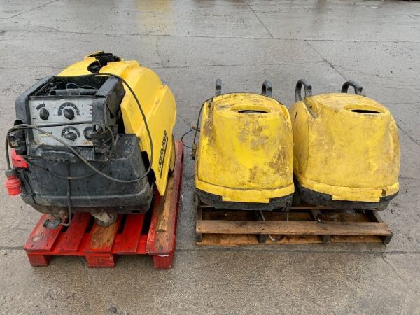 3 x Large Electric Power Washers