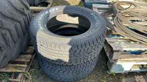 UNRESERVED Mastercraft Tyres - 265/50-R15