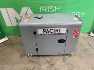 UNRESERVED 2022 Pacini PC7553 7.5KVA Portable Diesel Generator