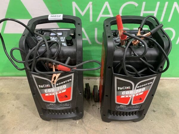 2 x Pacini CDR700 Battery Boosters