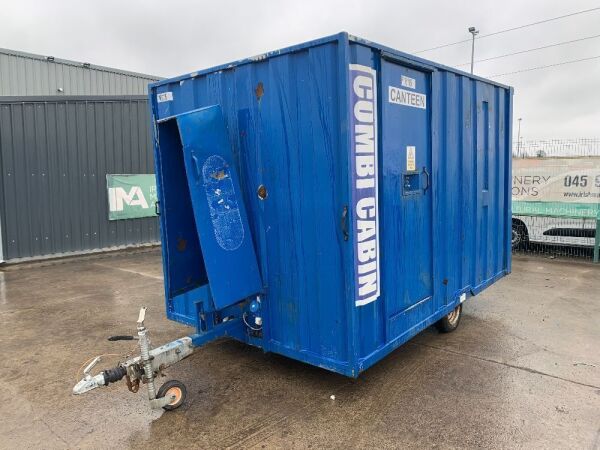 Combi-Cabin Fast Tow Single Axle Welfare Unit (12 x 7)