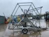 UNRESERVED 2013 Steve Vick 1.9T Single Axle Hydraulic Pipe Trailer - 6